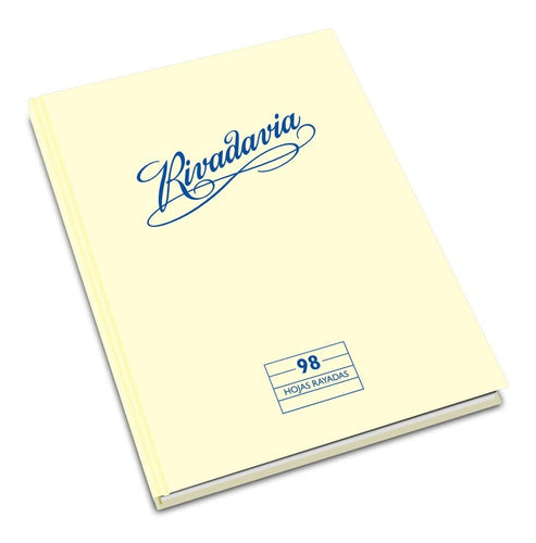 Rivadavia Cuaderno Tapa Dura X98 Hojas Rayadas Tradicional 0