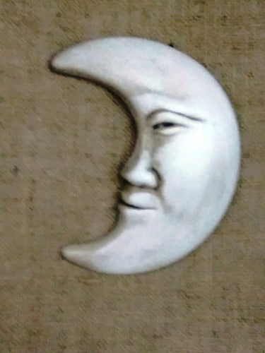 Large Ceramic Moon for Outdoor Use 22 cm Tall 2