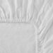 DAPU 100% French Linen Fitted Sheet Mattress Cover (1 Piece) 3