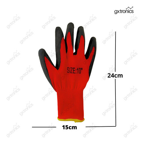 Gxtronics Work Gloves Nitrile Multiflex Cut-Resistant Safety 1