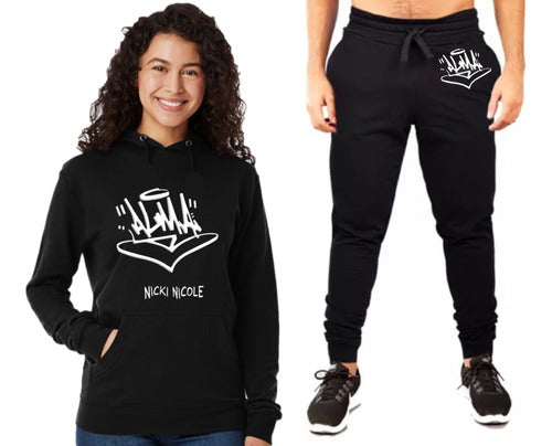 CANAM Conjunto Buzo+Jogging-Musica- Nicki Nicole Logos 0