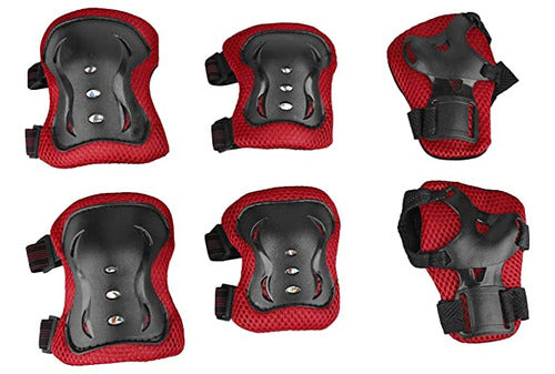 Jumping Physport 6 Pcs Niño Juego De Equipo De Protección Ciclis 0