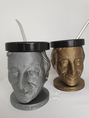 Impresiones 3D Max Mate Nestor Kirchner Printed 3D + Bombilla 0