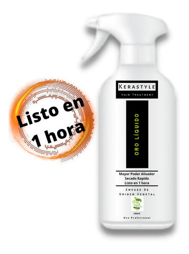 Kerastyle Alisado Oro Líquido 300ml (12 Aplicaciones) 0