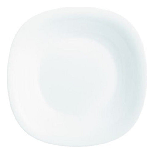 Luminarc Set X12 Plato Hondo Opal Blanco Carine Blanc 21cm 0