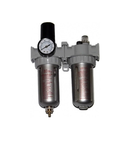 Ruhlmann Air Filter Water Trap Pressure Gauge 1/2 Lubricator 0