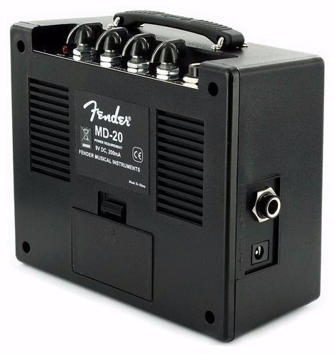 Fender MD20 Mini Deluxe 1W 2x2 9V Guitar Amplifier 2