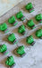 Creaciones de Azúcar y Papel Hulk Fist Keychains - 40 Pack in Cold Porcelain 3