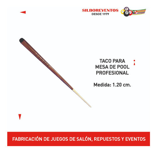 Taco De Pool Profesional 1,20m 1