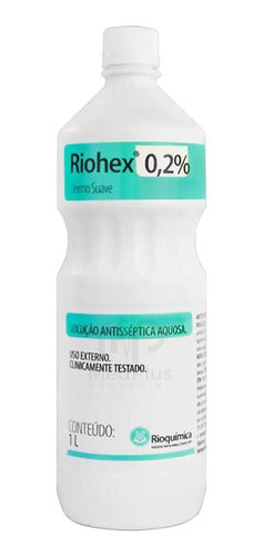 Clorexidina Riohex 0,2% Solução Aquosa Antisséptico 2 Litros 2