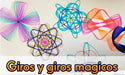 Kids Spirograph Set for Mandalas and Stress Reduction - Blue and Green 3