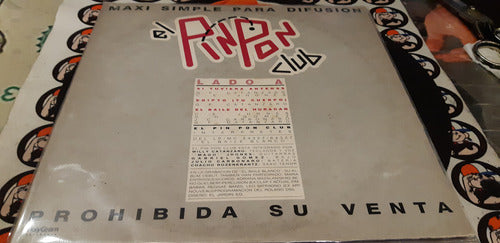 El Pin Pon Club Todos Al Obelisco Lp Vinilo Argentina Promo 0