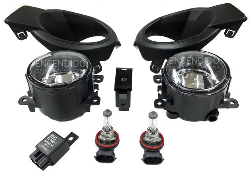 Vigo Kit Faros Auxiliares Ford Ranger 2012 / 2014 Con Tecla Orig 0