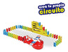 Citykids Domino Rally with Launcher and Airplane Toy Set 1