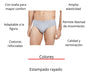 Pack X2 Slip Calzoncillo Hombre Eyelit Rayado Art. 304 3