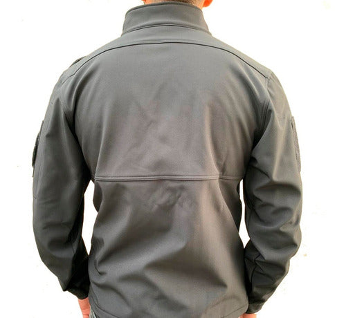 Black Tactical Softshell Jacket - Premium Quality 3