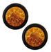 Poli Round Amber LED Tail Light Set 12V 0