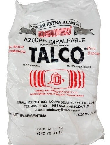 Dewey Icing Sugar Talco 10 Kg 0