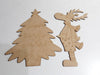 Large Christmas Figures Ornaments 25cm MDF Pack of 25 Units 4