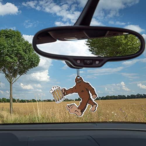 Fri 5 Piezas Bigfoot Car Air Freshener Sasquatch Air Freshen 3