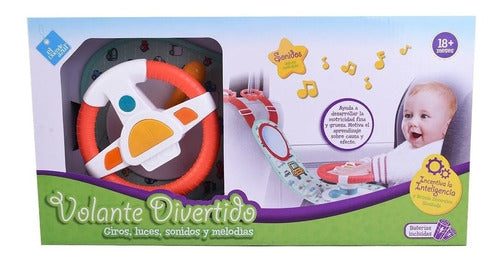 El Duende Azul Juego Didáctico Volante Bebé Divertido Para Auto 7436 0