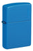 Zippo 48628ZL Classic Sky Blue Matte Warranty 0
