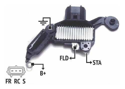 Nosso Voltage Regulator Alternator T.Ford RNF 1S7T11 0