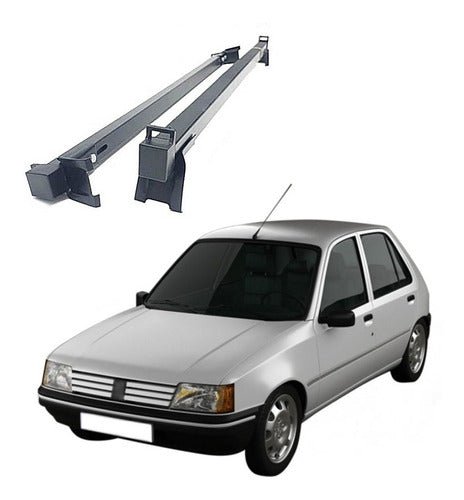 Metalivia Roof Railing Bars for Peugeot 205 5 Doors 0