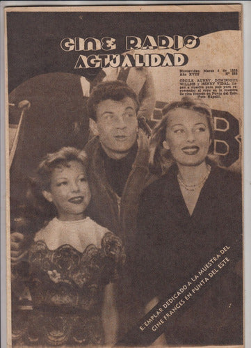 1953 Punta Del Este Festival De Cine Frances Revista Fotos 0