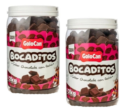 Golocan Semi-Moist Dog Treats 4 Kg Chocolate 0