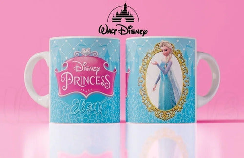 Plantillas Sublimacion Princesas De Disney / Tazas 4