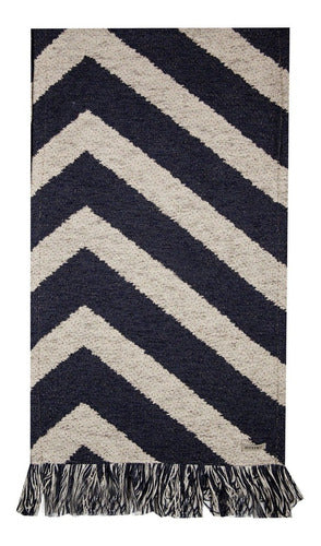 Huitrú Chenille Table Runner 2m x 0.38cm Zig Zag 2