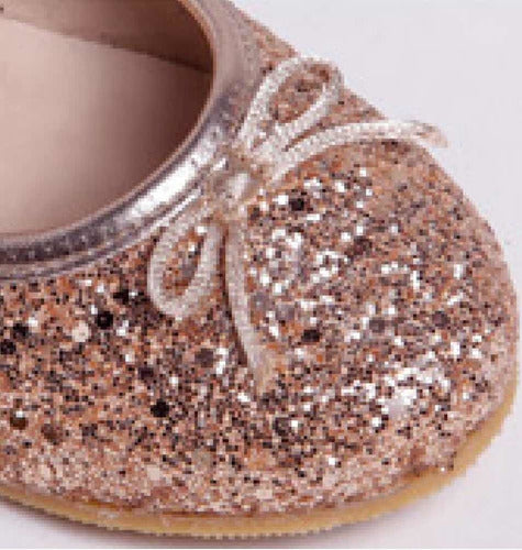 Pians Ballerinas Chatitas Brillo Glitter Niña Mujer Talles 34 A 40 4