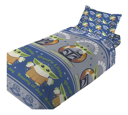 Disney Baby Yoda Star Wars Kids Bedding Set 0