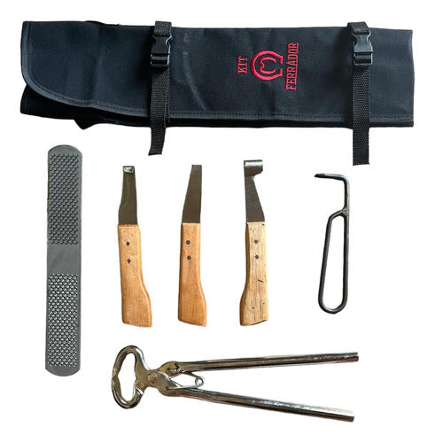 Kit Casqueamento Profissional Equino Para Animal 0