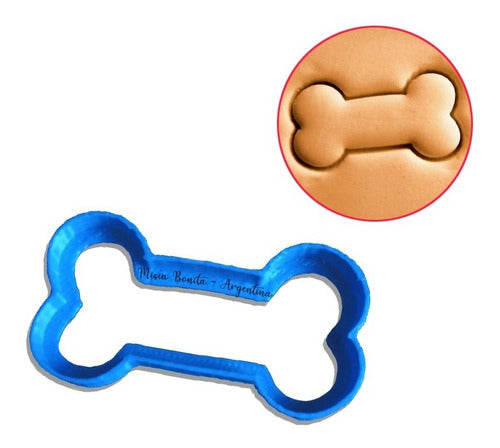 Misia Bonita Scottish X3 Cookie Cutters Paw Bone 1