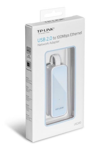 Adaptador Convertidor Tp-link Ue200 Red Ethernet Rj45 A Usb 4