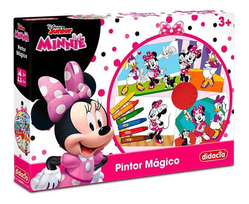 Didacta Magical Painter Minnie Mouse with Crayons and Sheets 0