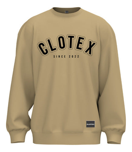 Clotex Oversized Hoodie Rustic Cotton Solid or Printed 6