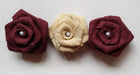 Mis Ideas Pintadas Rustic Handmade Burlap Flowers - 20 Units 3