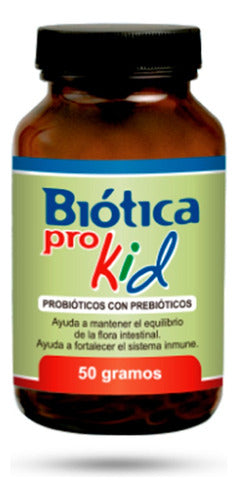 Probioticos Con Prebioticos Kid 50 Grs Biótica 0