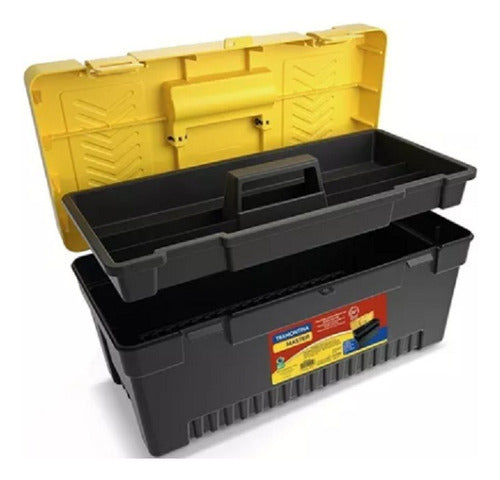 Tramontina 17-Inch Tool Box with Plastic Buckle 0