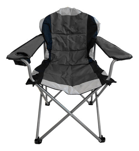 Ubatuba Director Chair Caizara Foldable XL Supports 130kg Camping 4