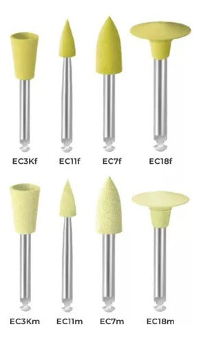 EVE Composite Polishing Kit ECOCOMP X8 2