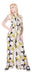 Melmar Long Palazzo Floral Print Jumpsuit with Open Back 5