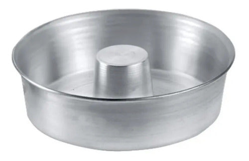 Almandoz Savarin N° 30 Budinera Molde Flanera Aluminio Reposteria 4