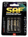 Generic Alkaline Batteries Pack of 4 AAA Units 0