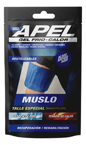 Apel Gel Terapeutico Frio/Calor Muslo Talle Especial Febo 0