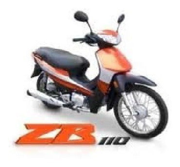 Zanella Guardabarro Trasero ZB 110 Negro -2r 1