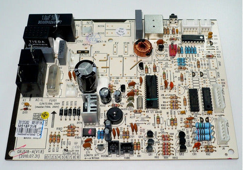 Placa O Plaqueta Electrónica A.a. Split Alaska Mod. Ase33wfk 1